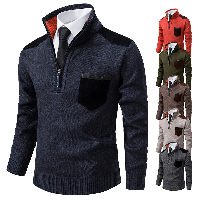 Richmond™ | Men’s Classic Half-Zip Knit