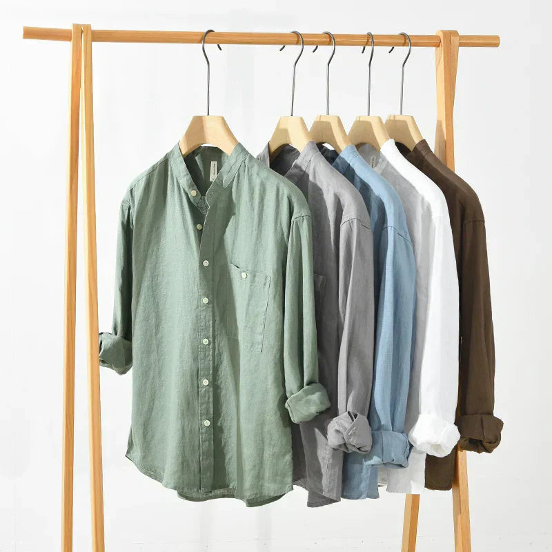 Brighton | Classic Pure Linen Essential Shirt