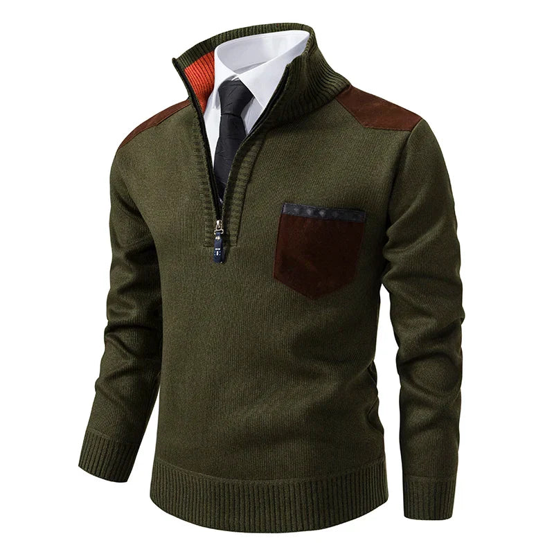 Richmond™ | Men’s Classic Half-Zip Knit