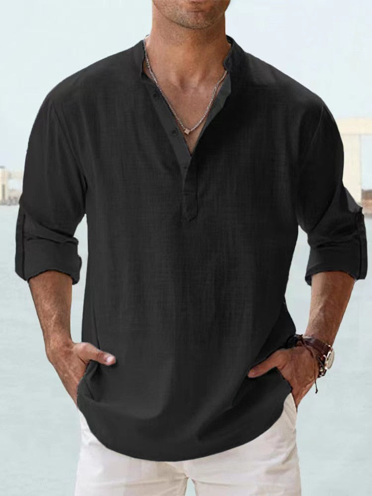Ashbury™ | Breathable Linen Shirt