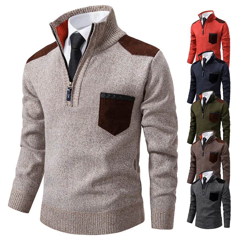 Richmond™ | Men’s Classic Half-Zip Knit