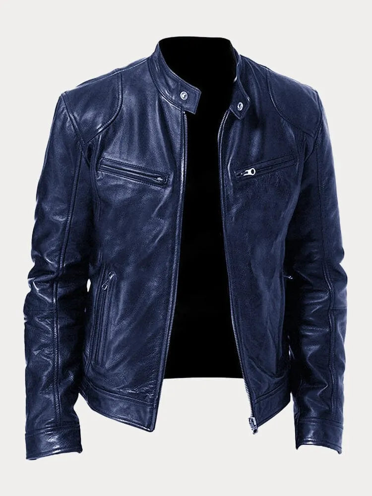 Lenoir™ | Casual leather jacket