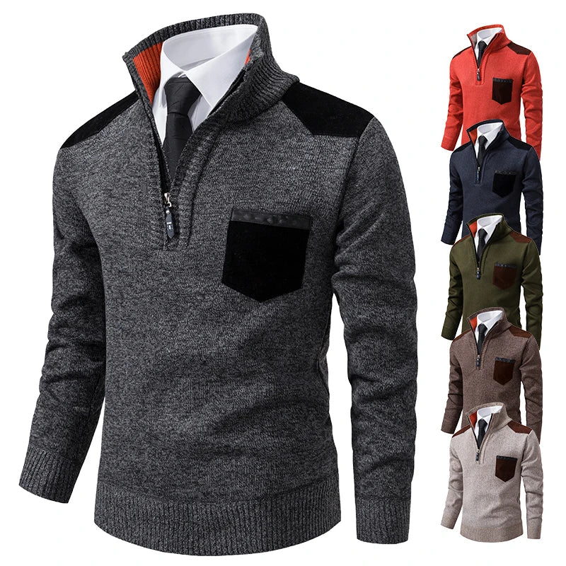 Richmond™ | Men’s Classic Half-Zip Knit