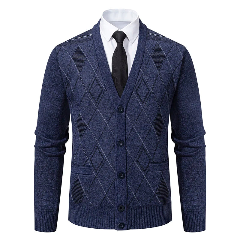 Cambridge™ | Men’s Refined Knitted Cardigan