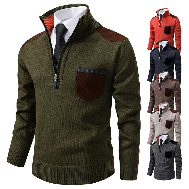 Richmond™ | Men’s Classic Half-Zip Knit