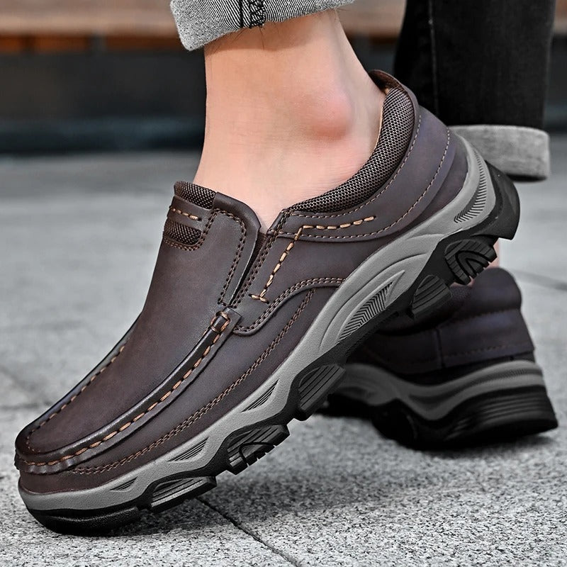 Stoneford™ Slip-On Leather Shoes