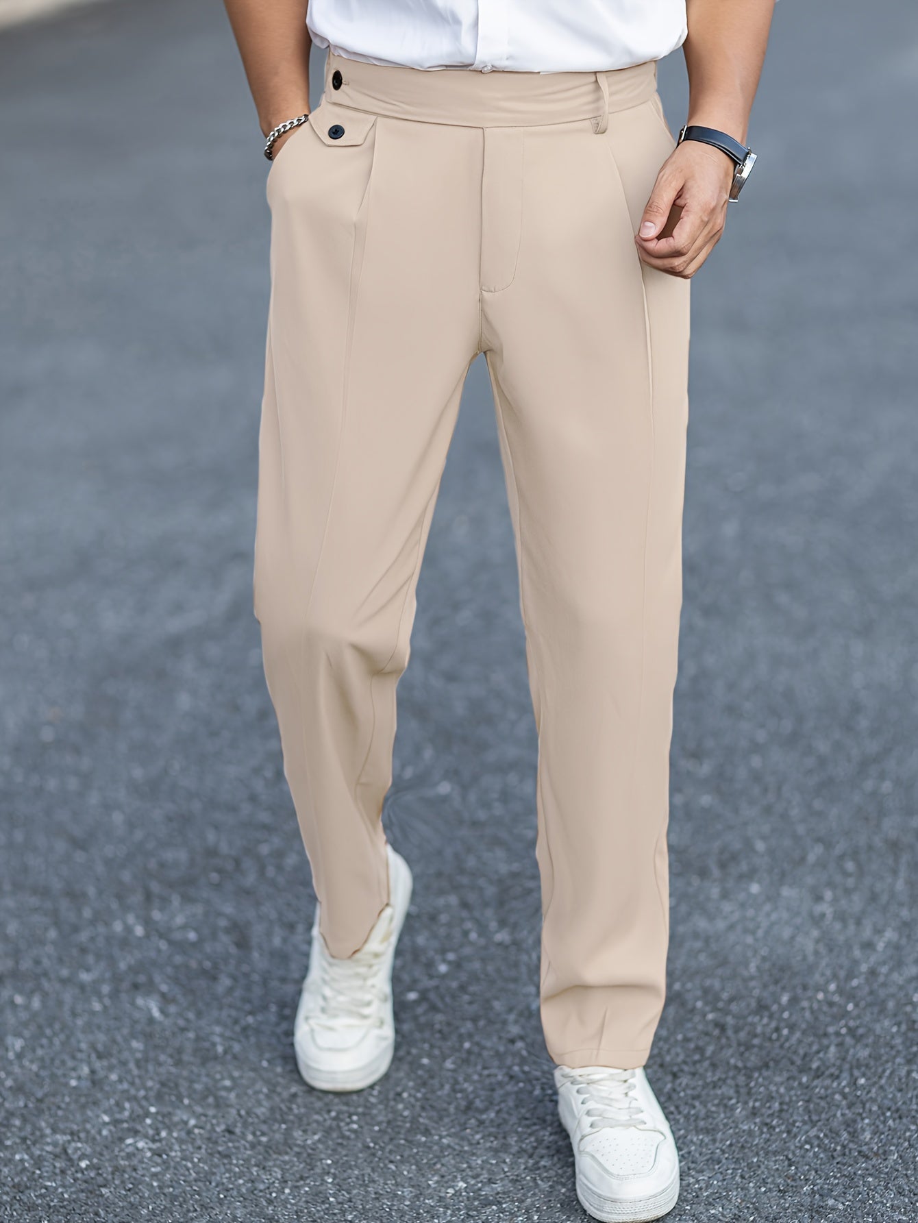 Retro Relaxed Fit Trousers