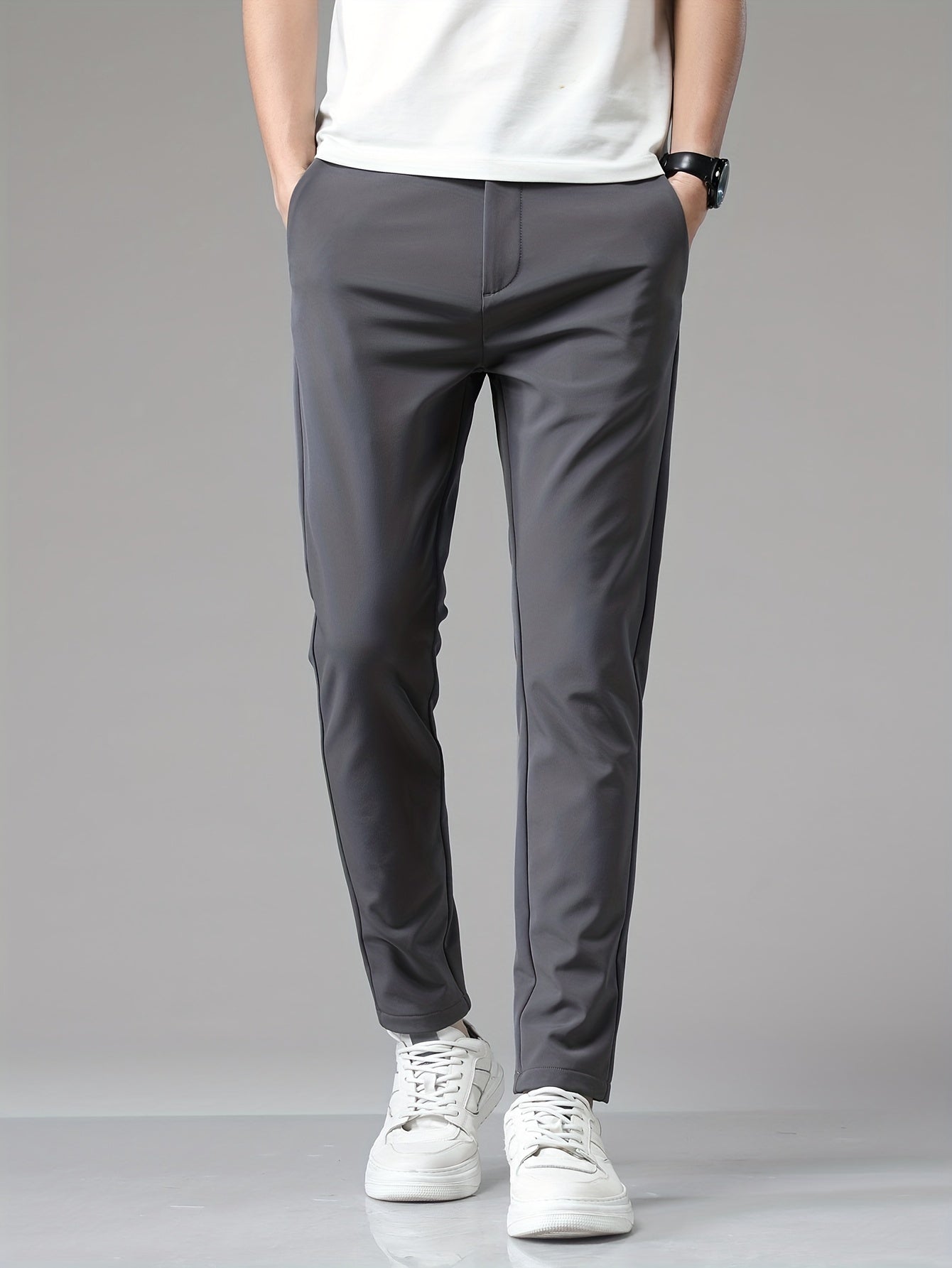 Tailored Slim Fit Business Trousers