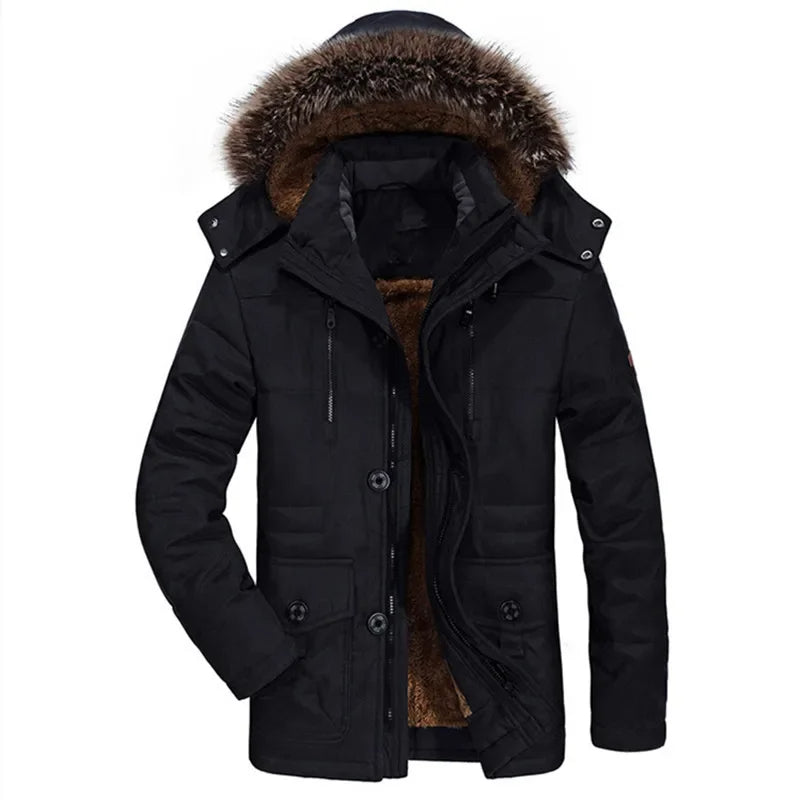 Cozy Hooded Cotton Winter Jacket