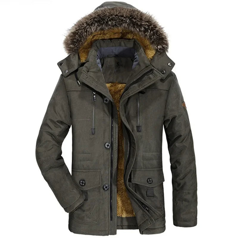 Cozy Hooded Cotton Winter Jacket